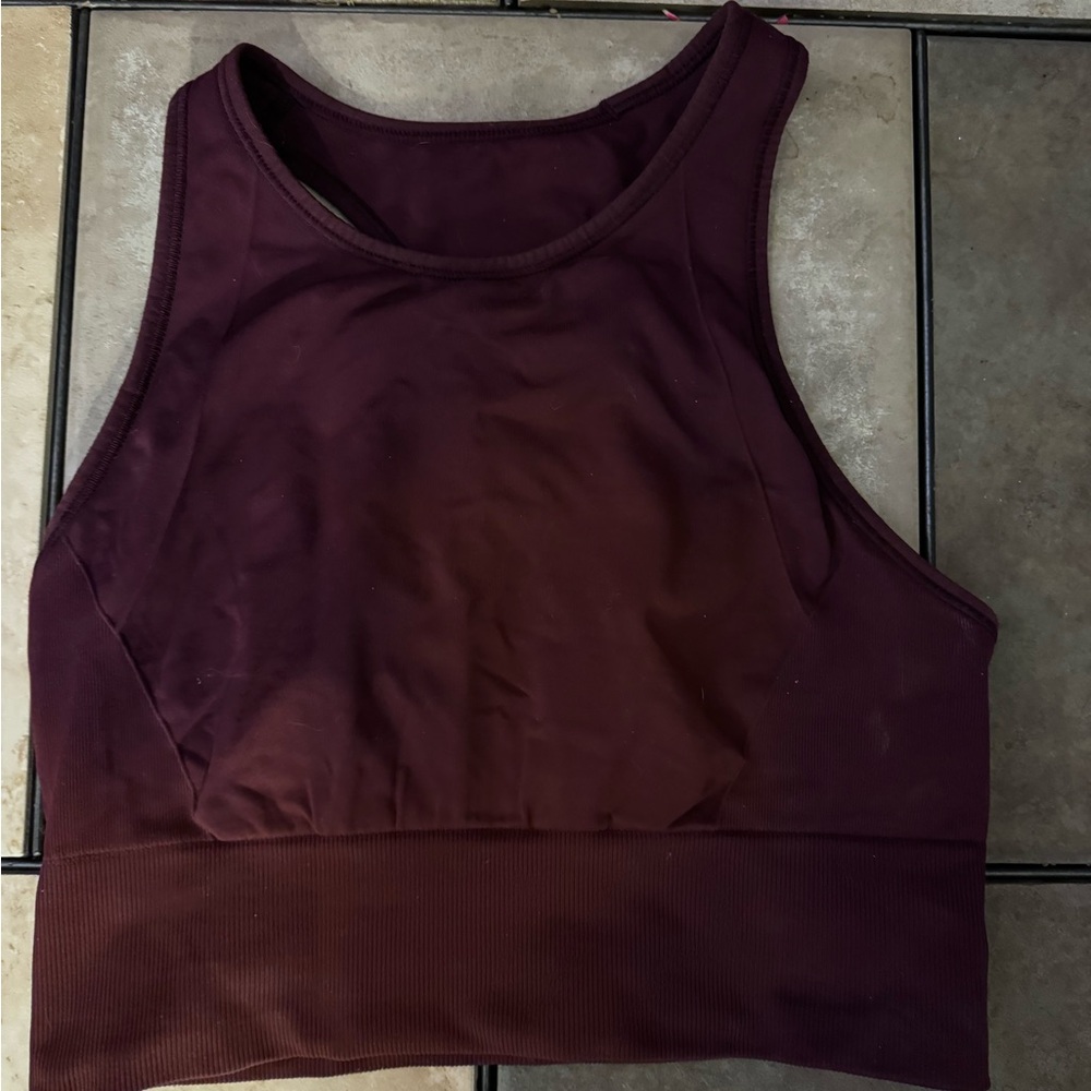 lululemon athletica Burgundy Bra